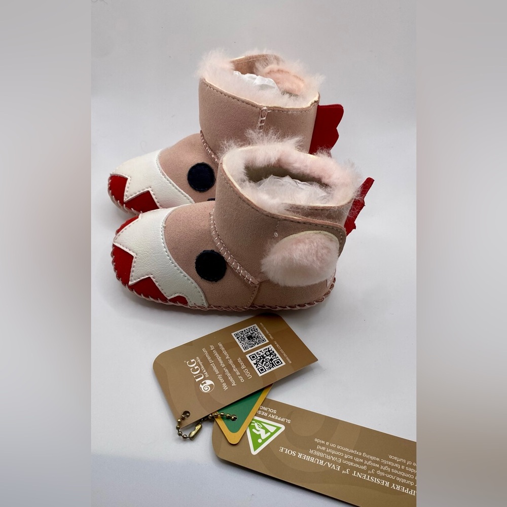 UGG D&K Sheepskin Baby Booties – Cozy & Adorable